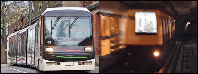 Metro and Tram in Lille