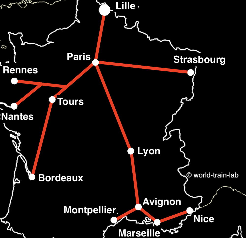 Domestic trains from Lille