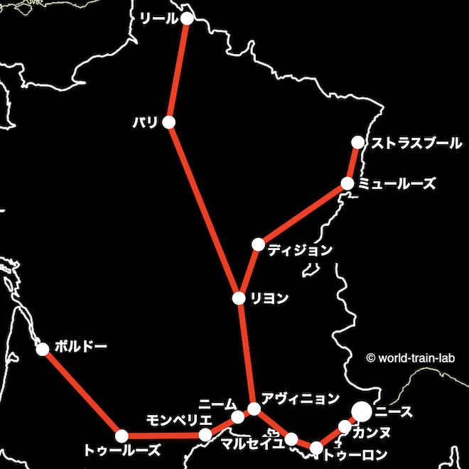 Domestic trains from Nice