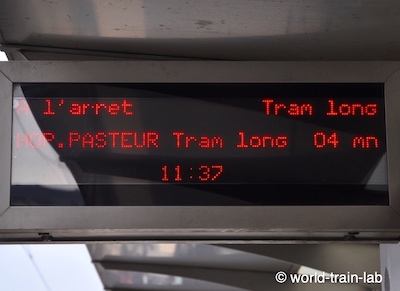 Tram information